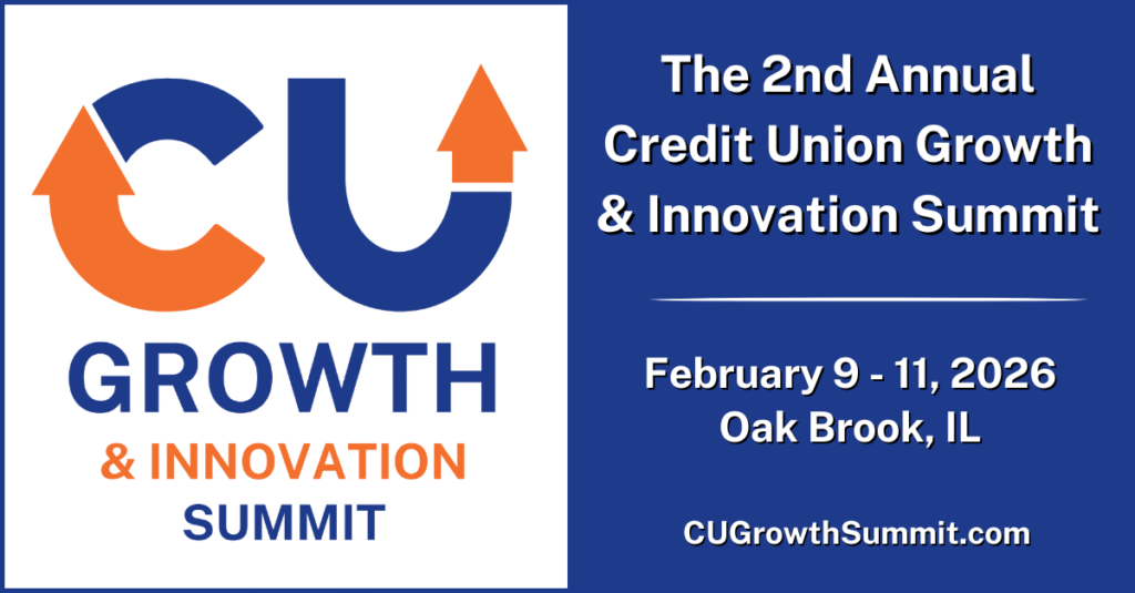 CUGI 2026 | February 9–11 | CU Growth & Innovation Summit. Strategic networking. Executive panels. No slides. No sales pitches.